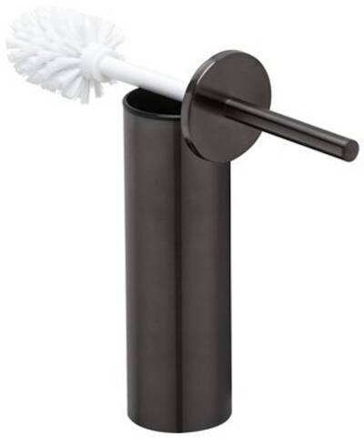 Geesa Nemox Closetborstelgarnituur Ø8,2×37,1 cm Brushed Black Metal