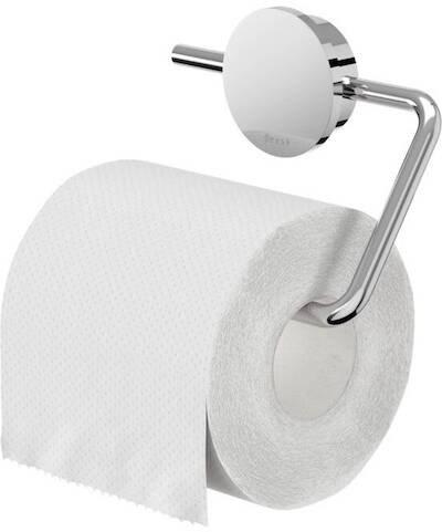 Geesa Opal toiletrolhouder zonder klep 13,8×1,9×11,3cm chroom