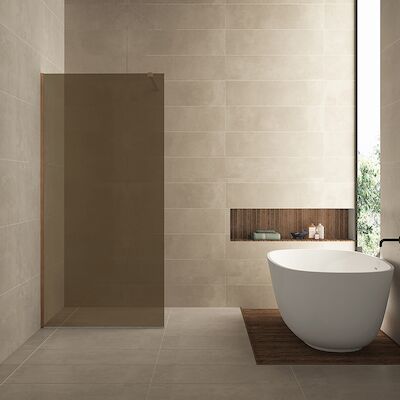 Glasplaat Wiesbaden Slim 90×200 Cm Nano Vintage Bronsglas