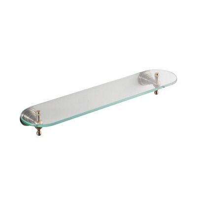 Glazen Planchet Sapho Diamond 50×6.6 cm Ovaal Brons