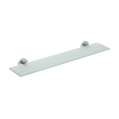 Glazen Planchet Sapho X-Round 60×5.5 cm Chroom
