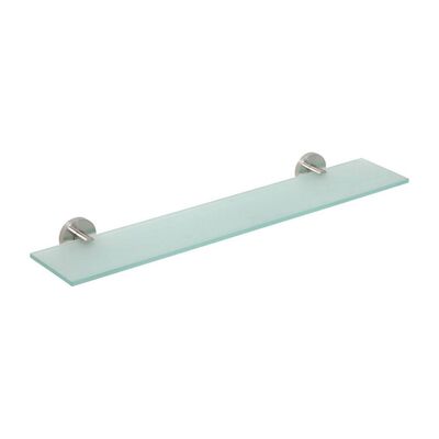 Glazen Planchet Sapho X-Steel 60×5.5 cm Geborsteld RVS