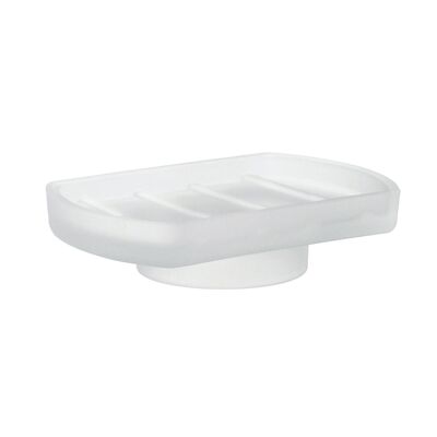Glazen Zeephouder Smedo Xtra 12×8 cm Wit