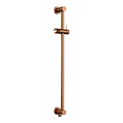 Glijstang Brauer Copper 70 cm Met Wandaansluitbocht Koper