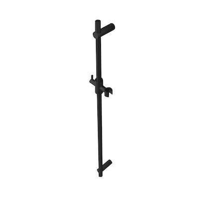 Glijstang Hotbath Mate 90cm rond ⌀2cm Mat Zwart