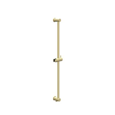 Glijstang IVY 80 cm Met Geintegreerde Wateruitlaat Geborsteld Mat Goud PVD