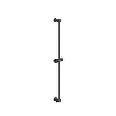 Glijstang IVY 80 cm Met Geintegreerde Wateruitlaat Zwart Chroom PVD