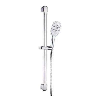 Glijstangenset Schutte Haiti 3 Standen Handdouche Incl Doucheslang Chroom