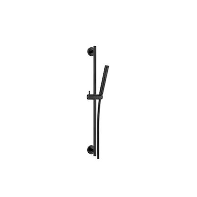 >Glijstangset Plieger Napoli Met Handdouche Staafmodel 1 Stand Doucheslang 150cm En Glijstang 70cm Zwart