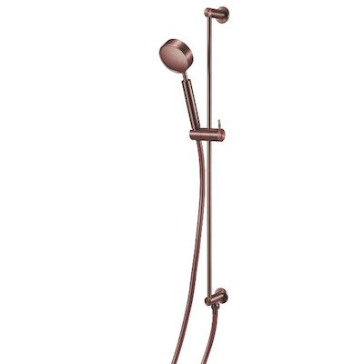 Glijstangset Qisani Flow Geborsteld Copper