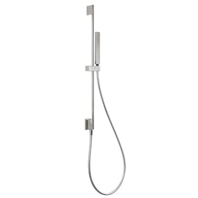 Glijstangset Tres 76 cm met Waterinlaat Staal