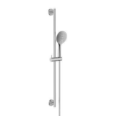 Glijstangset Wiesbaden Remi Met Handdouche 3 Standen 150 cm Chroom