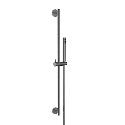 Glijstangset Wiesbaden Remi Met Staafhanddouche 1 Stand 150 cm Gunmetal