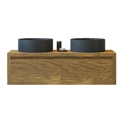 Gliss Design Onderkast Ares 140 cm Castle Brown