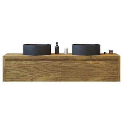 Gliss Design Onderkast Ares 180 cm Castle Brown
