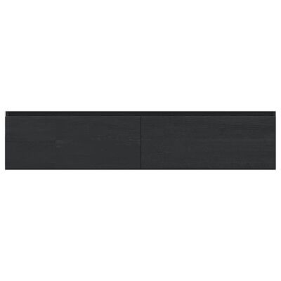 Gliss Design Onderkast Eros 160 cm 2 Lade Zwart eiken