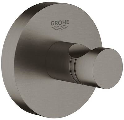 Grohe Essentials Handdoekhaak Ø 5,4×4,5 cm Hard Graphite Geborsteld