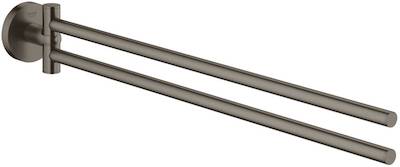 Grohe Essentials Handdoekhouder 5,4×44,9×6,1 cm Hard Graphite Geborsteld