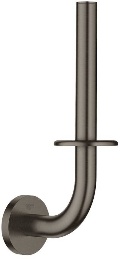 Grohe Essentials reserverolhouder 5,4×11,6×23,2cm hard graphite geborsteld