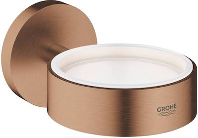 Grohe Essentials Zeepschaal met houder 7,2×10,7×5,4 cm Warm Sunset Geborsteld