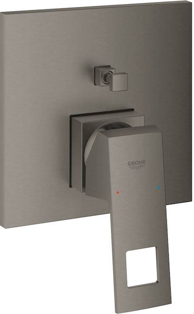 Grohe Eurocube Afbouwdeel Inbouwkraan Hard Graphite Geborsteld