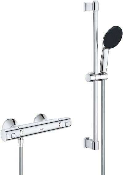 Grohe QuickFix Precision Start thermostatische douchecombinatie chroom