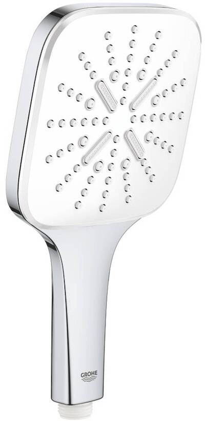 Grohe QuickFix Vitalio SmartActive handdouche vierkant 3 straalsoorten 13x13cm chroom