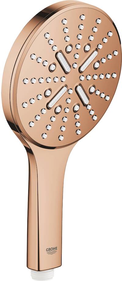 Grohe Rainshower Smartactive 130 handdouche warm sunset