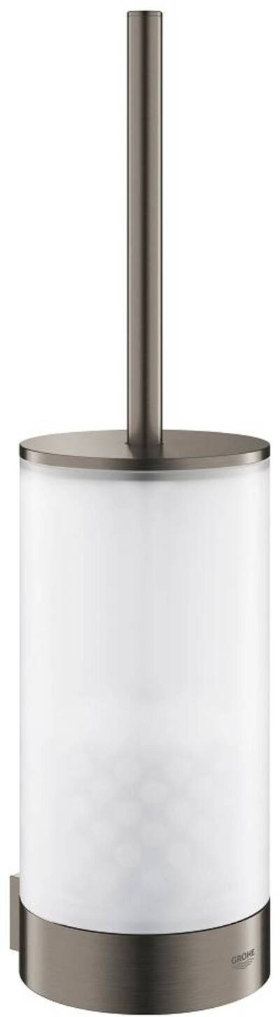Grohe Selection Closetborstelgarnituur 10×10,8×38,3 cm Hard Graphite Geborsteld
