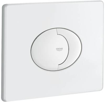Grohe Skate Air bedieningspaneel glans wit voor Grohe Rapid SL
