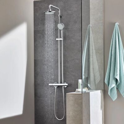 Grohe Tempesta New Cosmopolitan Doucheset Met Thermostaat Chroom