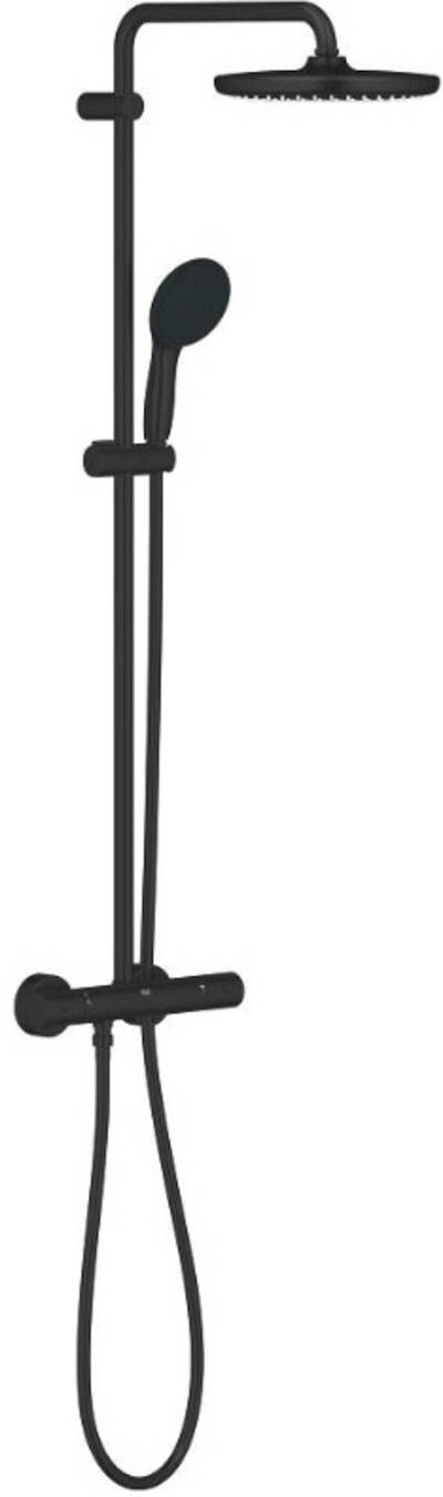 Grohe Tempesta System 250 professional doucheset mat zwart
