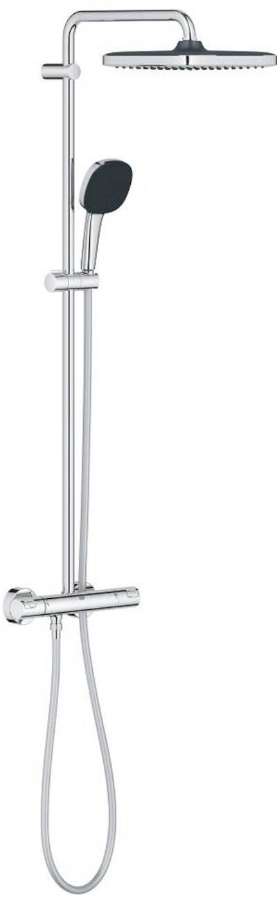 Grohe Vitalio Comfort 250 regendoucheset met 3 straalsoorten chroom