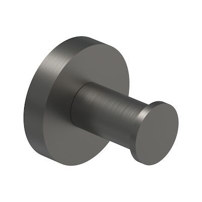 Grote Handdoekhaak IVY Geborsteld Metal Black PVD