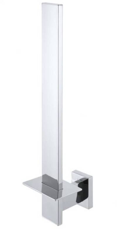 Haceka Edge reserverolhouder 7,2×9,7×34,9cm chroom