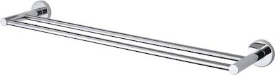 Haceka Kosmos Dubbele Handdoekhouder 61,2×13,5×5,3 cm Chroom