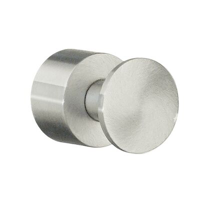 Hakenset Smedbo Home 2 Stuks 1,9×2,5 cm Geborsteld Nikkel
