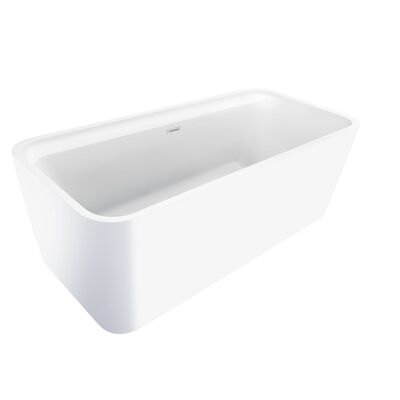 Half Vrijstaand Ligbad Allibert Kolora 170,1×78,2×58,4 cm Wit