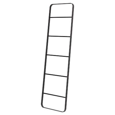 Handdoek Ladder Sealskin Brix 170×50 cm Zwart
