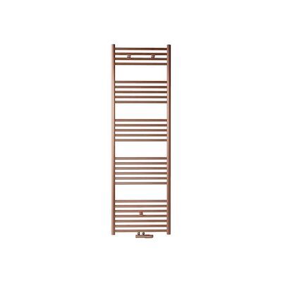 Handdoek Radiator BWS Cory 160×60 cm 557 Watt Midden en Zijaansluiting Geborsteld Koper Brons