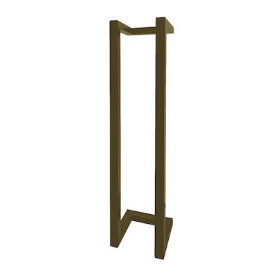 Handdoekenrek Industrieel BWS | 60×12.5×12.5cm | Mat Metallic Brown