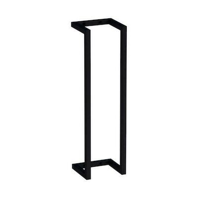 Handdoekenrek Sanilux 60x15x15cm Staal Mat Zwart