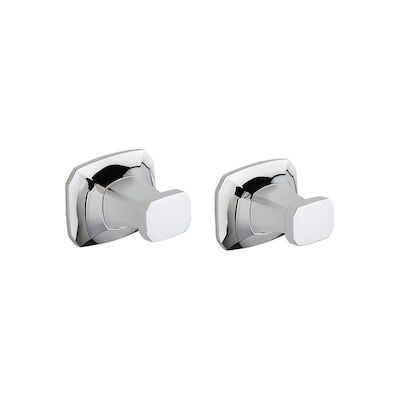 Handdoekhaak 2PCS Sapho Aida 5×4 cm Chroom