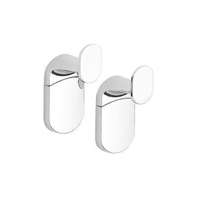 Handdoekhaak 2PCS Sapho Zero 6.3×3 cm Chroom