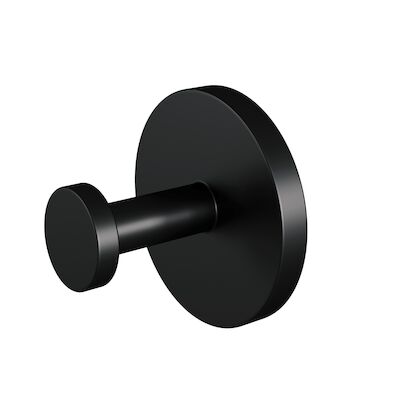 Handdoekhaak Brauer Black Wandmontage met PVD coating Mat Zwart