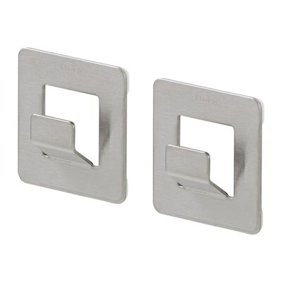 Handdoekhaak Tiger Open RVS Geborsteld (2 stuks)