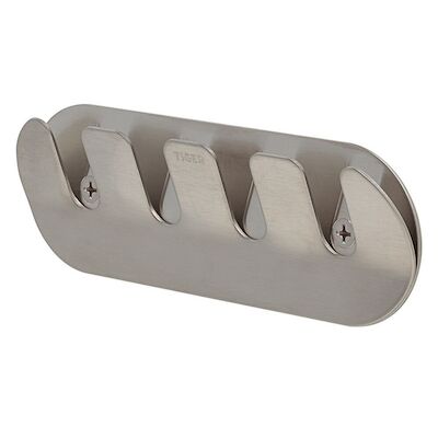 Handdoekhaak Tiger Rack Round 5 Haken met Schroeven RVS