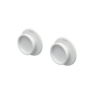 Handdoekhaak Tiger Tess Wit (2 stuks)