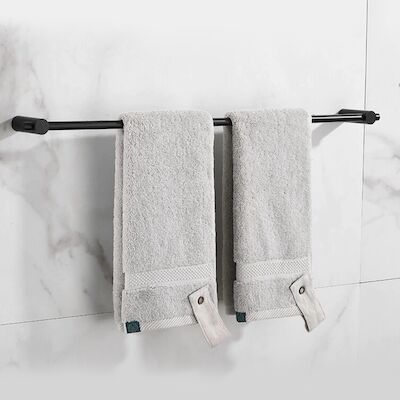 Handdoekhouder BWS Academy 60 cm Mat Zwart