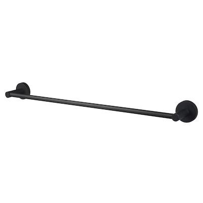 Handdoekhouder Haceka Kosmos Enkel 60×7.5 cm Mat Zwart